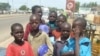 A group of children in the streets of Kano, Nigeria on 17 Nov 2009