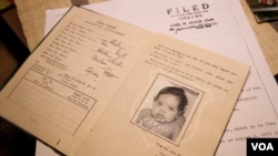 Moki's passport.