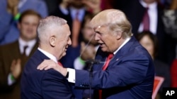President-elect Donald Trump introduces retired Marine Corps Gen. James Mattis as his nominee for Secretary of Defense.