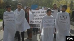 Endamên BDP'ê piştgirî didin greva birçîbûnê