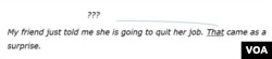 Everyday Grammar - Example Sentence