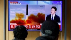 粵語新聞 晚上9-10點: 南韓軍方：北韓星期天發射了兩枚彈道導彈