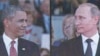 Putin and Obama Meet Briefly on D-Day