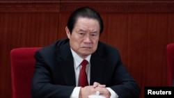前中共中央政治局常委、政法委书记周永康（资料照）