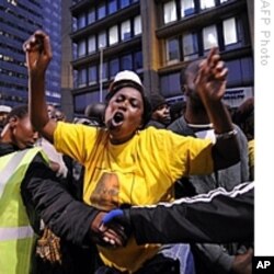 South Africa ANC supporters
