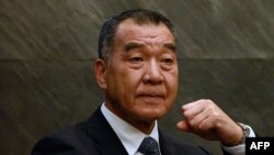 资料照：台湾国防部长邱国正（法新社）