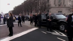 Presidet Trump and Family Walk the Parade