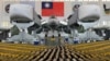 台湾澎湖马公空军基地的一架自治防卫战机和空对地巡航导弹 ( 2020年9月22日)