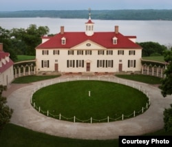 George Washington's home, the Mount Vernon Estate in Virginia.