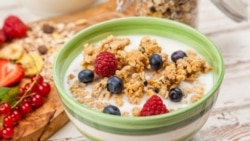 Cereal with berries