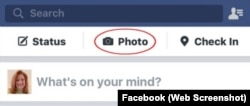 Facebook Status Photo
