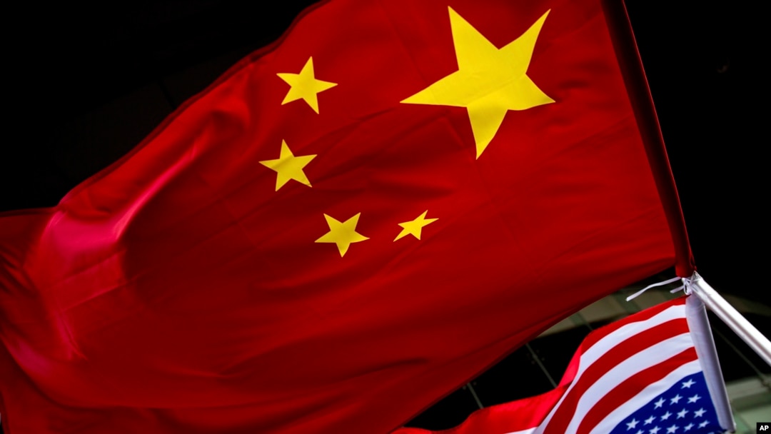 美中國旗