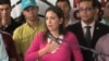 “Hemos visto cómo lo que logran con la represión es precisamente lo contrario, nos fortalecen y nos unifican", dijo María Corina Machado en Caracas, Venezuela.