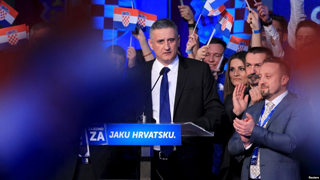 Tomislav Karamarko, lider Domoljubne koalicije i predsednik HDZ-a u Zagrebu, 9. novembar 2015.