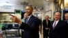 U.S. President Barack Obama tours the Argonne National Lab near Chicago, March 15, 2013. Obama traveled to Chicago on Friday for an event where he will propose diverting $2 billion in revenue from federal oil and gas leases to pay for research on advanced