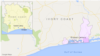Ocean Swallowing West African Coastline