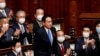 日本国会2021年10月4日投票正式确认岸田文雄出任日本新首相（路透社）