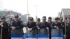 针对示威抗议 官方出动大批警力