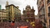 Spain's Bull-running in Pamplona Is Back after COVID