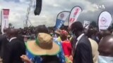 Mutungamiri weNyika VaEmmerson Mnangagwa Vachisvika paMusangano weVechidiki muHarare