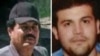 Combo de imágenes facilitadas por el Departamento de Estado de Estados Unidos muestra a Ismael "El Mayo" Zambada, líder del cartel mexicano de Sinaloa y a Joaquín Guzmán López, hijo de otro líder del cártel, tras ser detenidos por las autoridades estadounidenses en Texas.