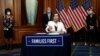 Los legisladores regresaron a Washington por primera vez desde mediados de marzo cuando se iniciaron las órdenes de confinamiento en la capital de EE.UU. En la foto la presidente de la cámara, la demócrata Nancy Pelosi.