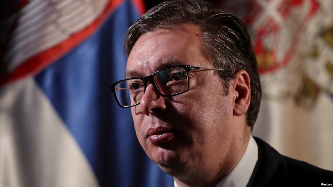 Predsednik Srbije Aleksandar Vučić u intervjuu za Rojters, 21. marta 2019.