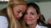 Lilian Tintori y Maria Corina Machado se unieron a jóvenes y mujeres para exigir la convocatoria al referéndum revocatorio en Venezuela.