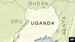Map of Uganda