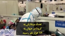 تعداد مبتلایان به کرونا در جهان به ۱۱۶ هزار نفر رسید