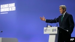 Đặc phái viên của Tổng thống Hoa Kỳ về Khí hậu John Kerry.