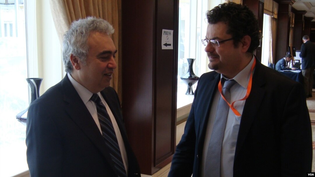 GMF tarafından düzenlenen Brüksel Forumu'na katılan Ulslararası Enerji Ajansı Baş Ekonomisti Fatih Birol (solda) ile görüştük.