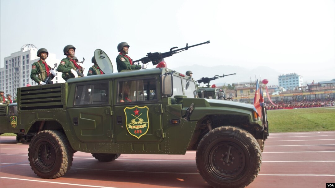 United Wa State Army (UWSA) 30 years of a ceasefire signed with the Myanmar military in the Wa State, in Panghsang on April 17, 2019. 