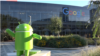 Google menyebut kampusnya sebagai Googleplex, gabungan antara Google dan complex (VOA/Vina).